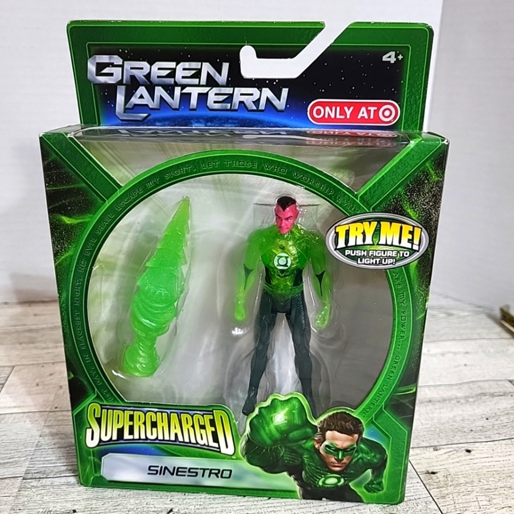 DC Comics Green Lantern Supercharged Sinestro 3.75"-Mattel
